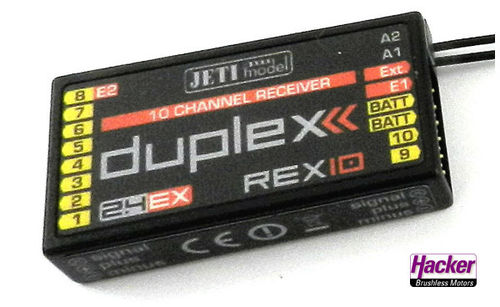 DUPLEX 2.4EX Recepteur 10 voies REX 10