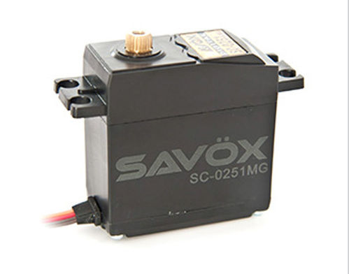 Servo standard Savox SC-0251MG 16Kg.cm (6.0V) numérique MG